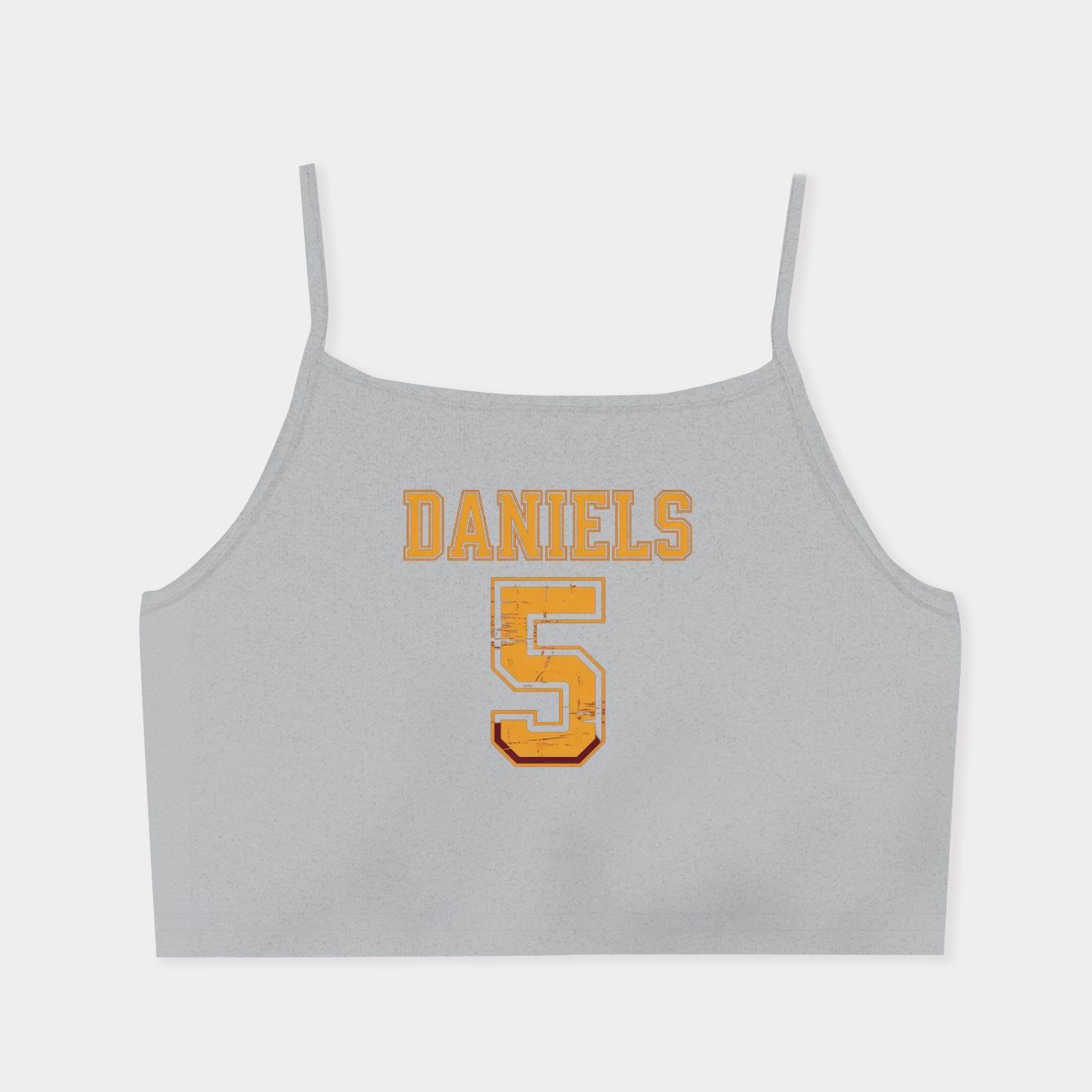 Jayden Daniels Back Numbers Women's  Spaghetti Strap Tank Top