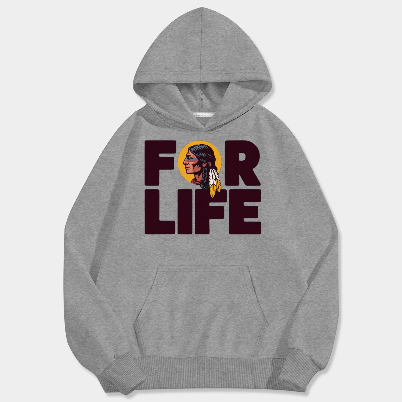 Washington Commanders For Life Men's Big & Tall Hoodie