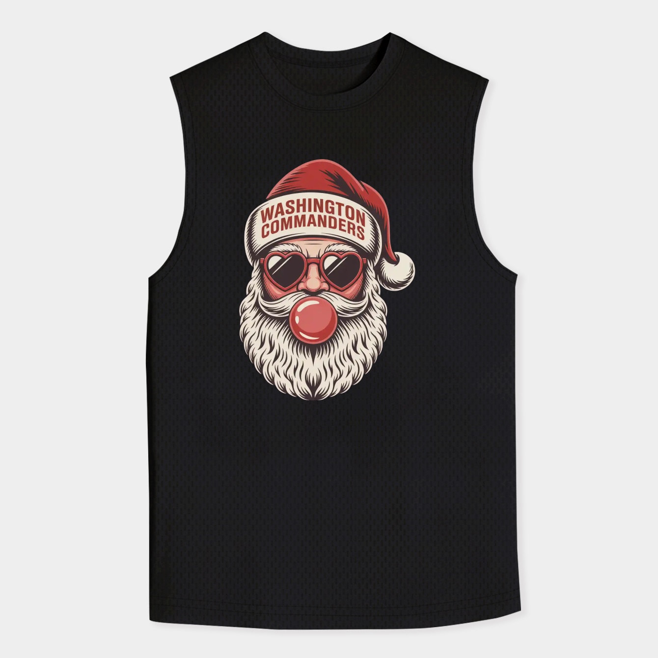 Washington Commanders Christmas Santa Retro Holiday