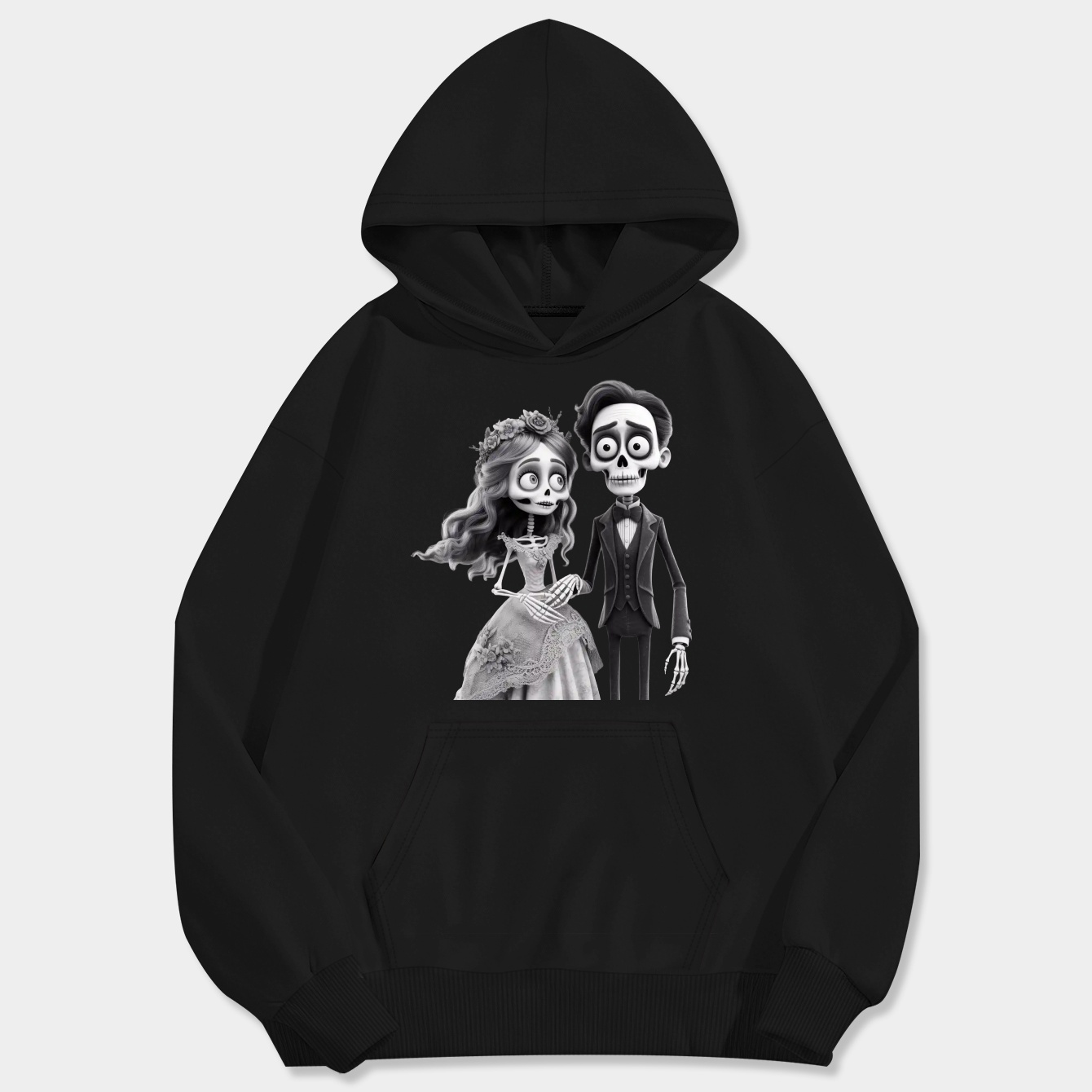 "Corpse Bride" Poster Men's Big & Tall Hoodie