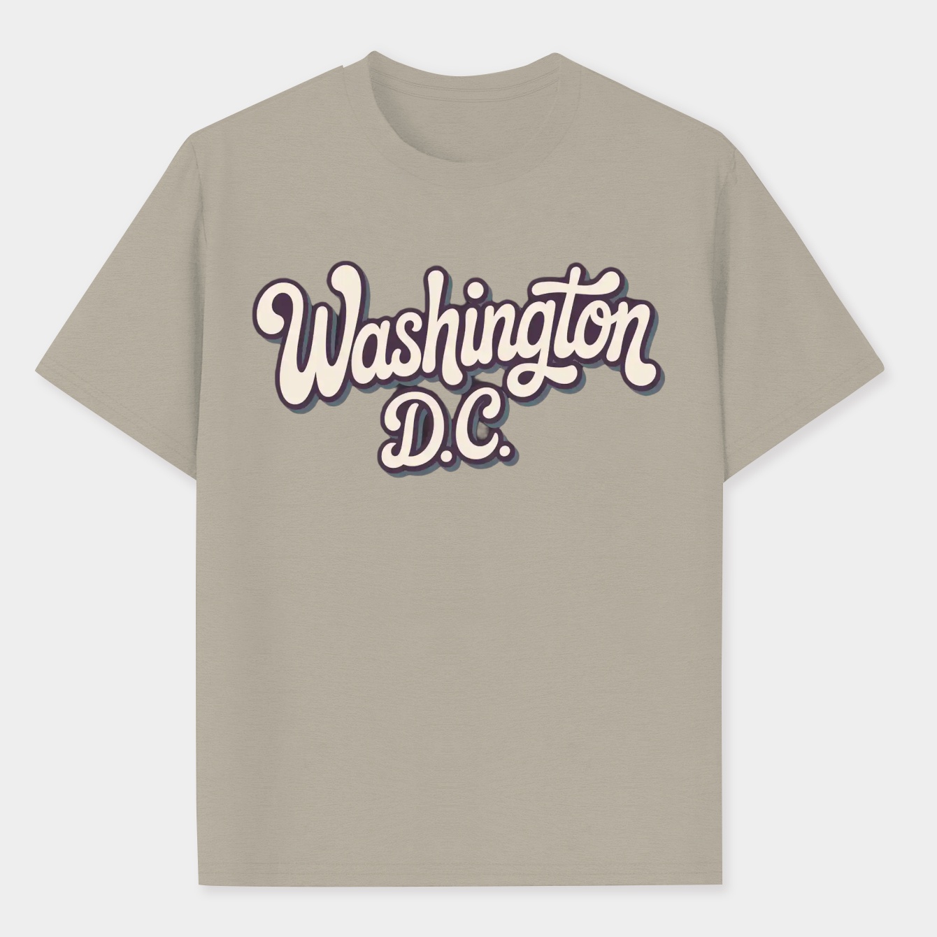 Washington D.C. Men's Performance Athletic T-Shirt