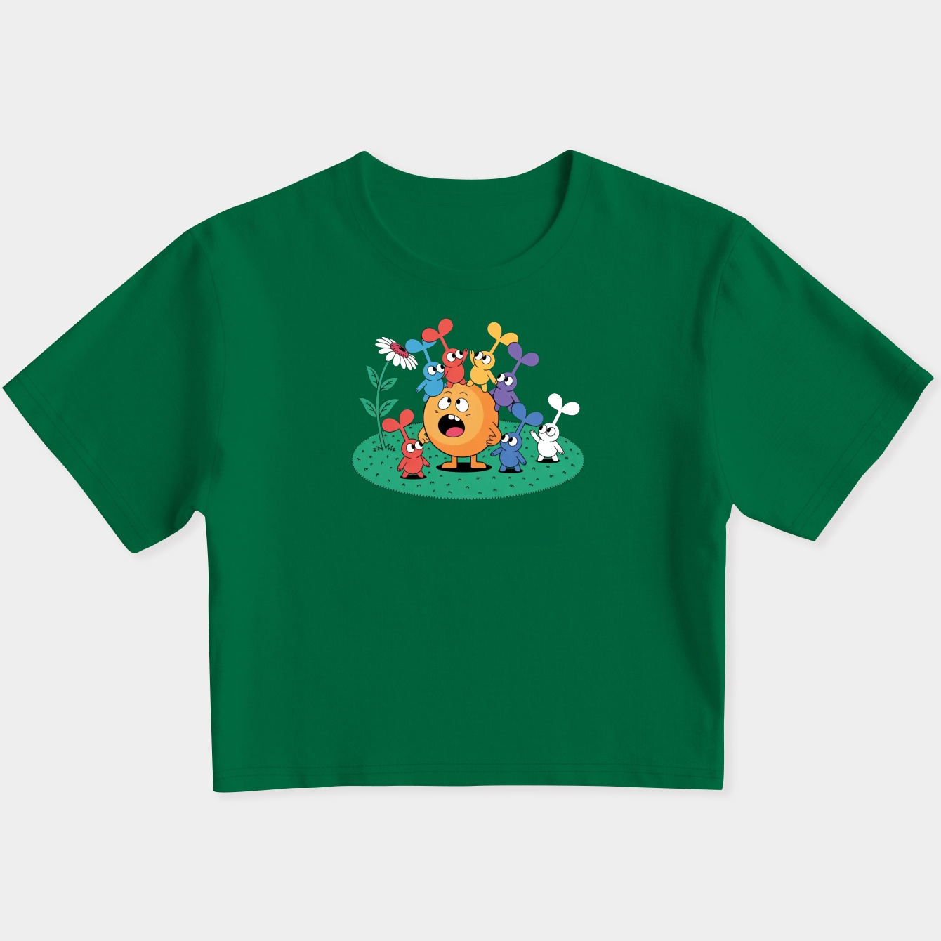 Pikmin Attack! Women's Slim Fit Baby Tee