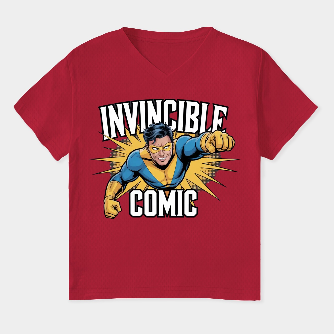 Invincible Comic Women's Plus Size V-Neck T-Shirt