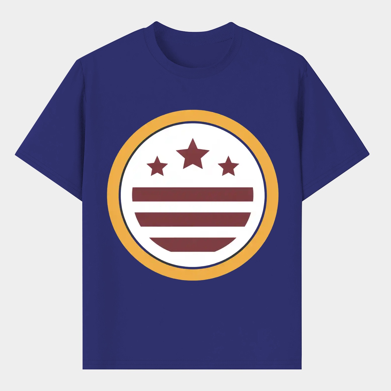 Washington Circle Emblem Design Men's T-Shirt