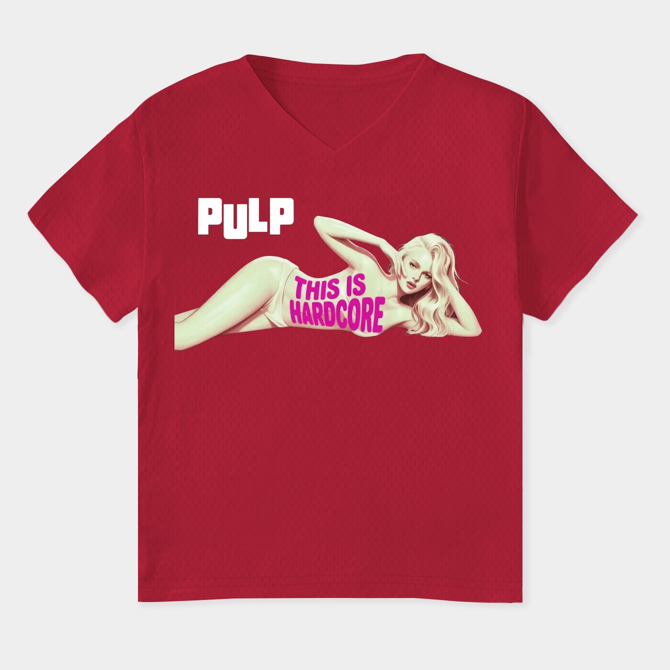 This is pulp Women's Plus Size V-Neck T-Shirt