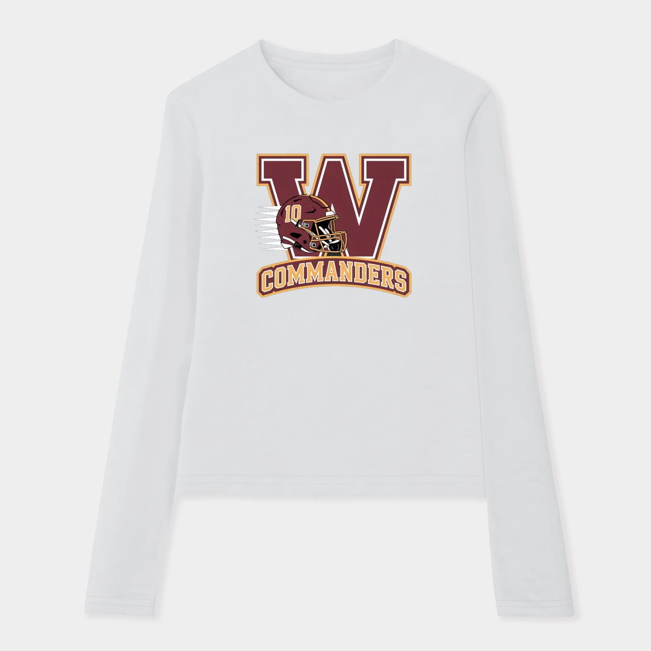 Washington Commanders Women's Soft Long Sleeve T-Shirt