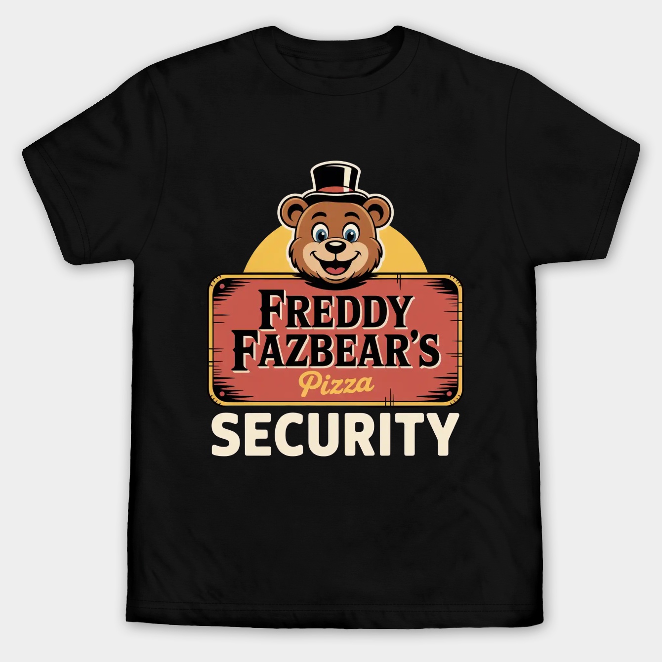 Freddy Fazbear's Security Essential Men's Big & Tall T-shirt
