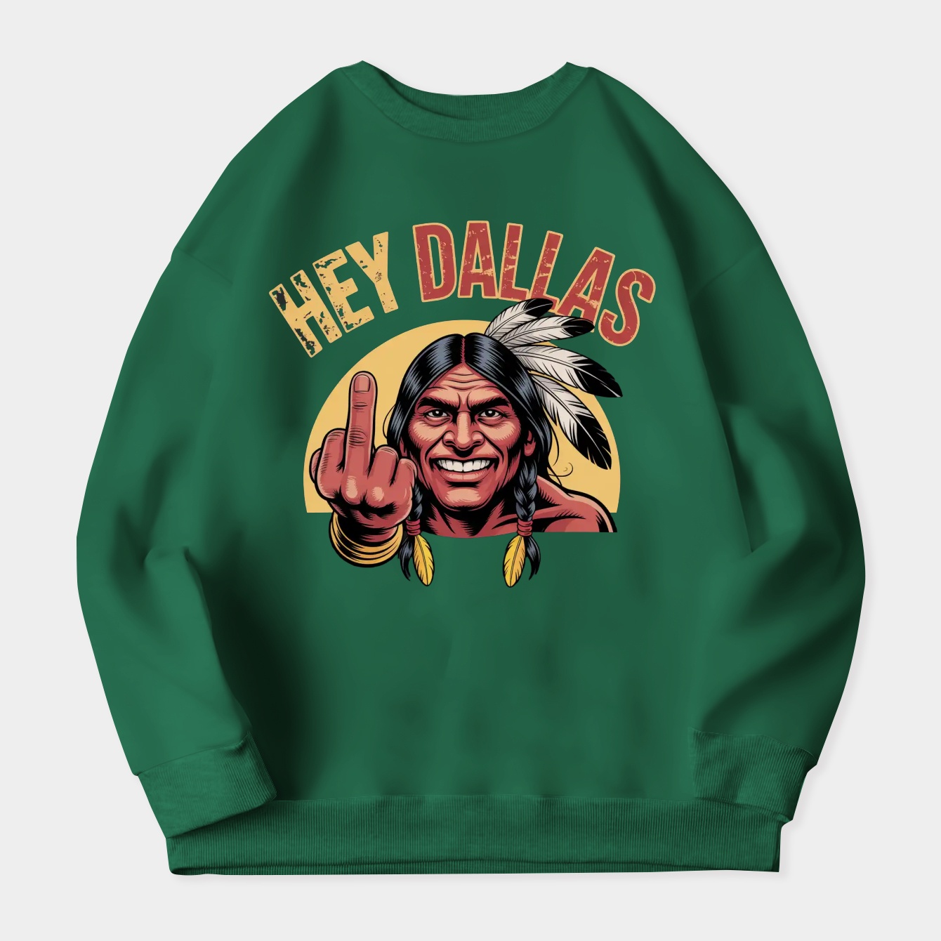 VINTAGE REDSKINS HEY DALLAS