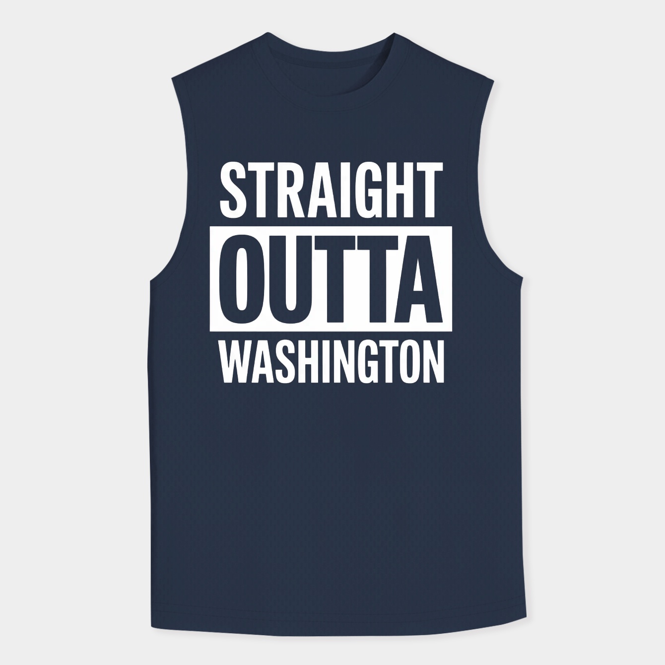 Straight Outta Washington Men's Tank Top