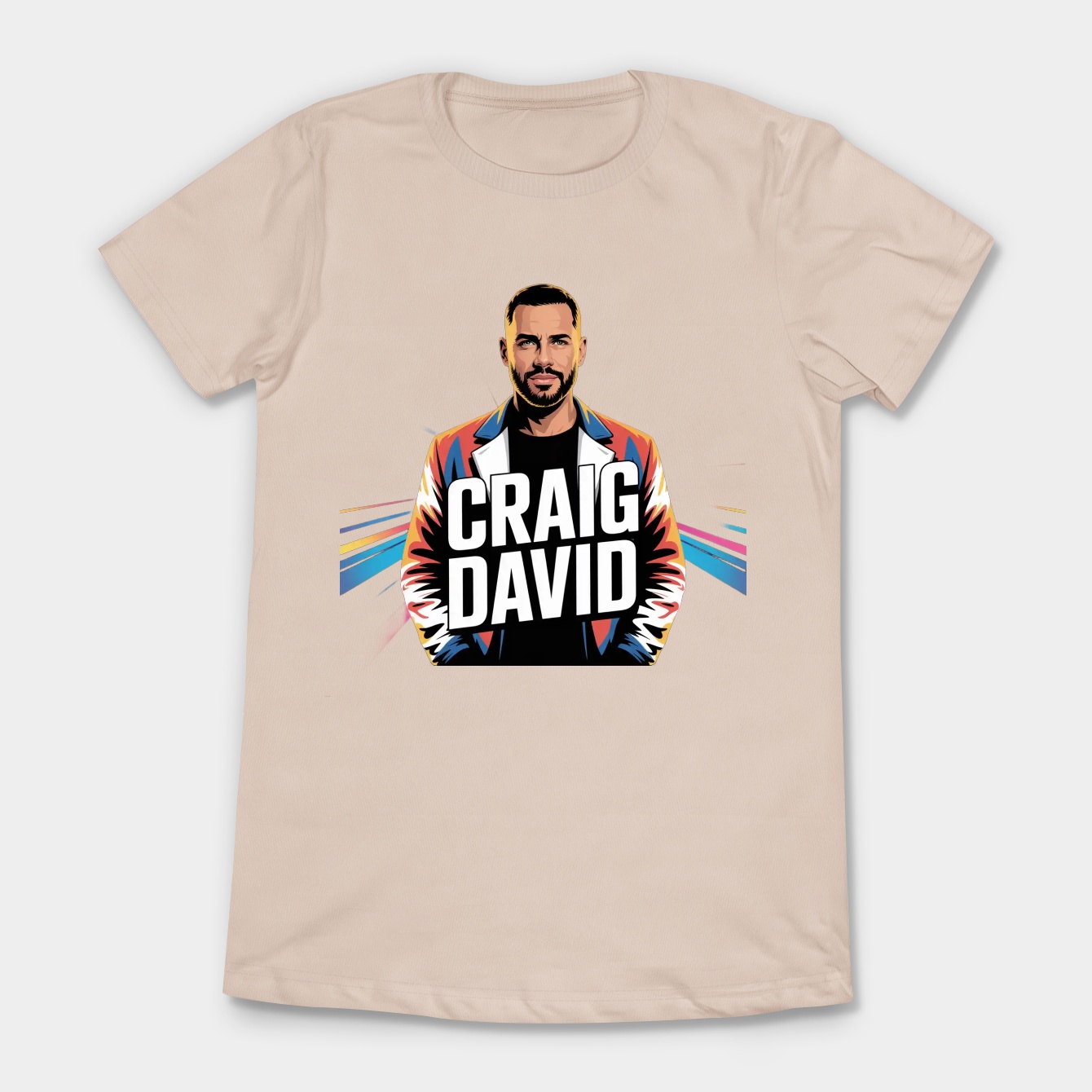 color Craig show David tour - Album Cover - Women's T-Shirt | TeeDIY