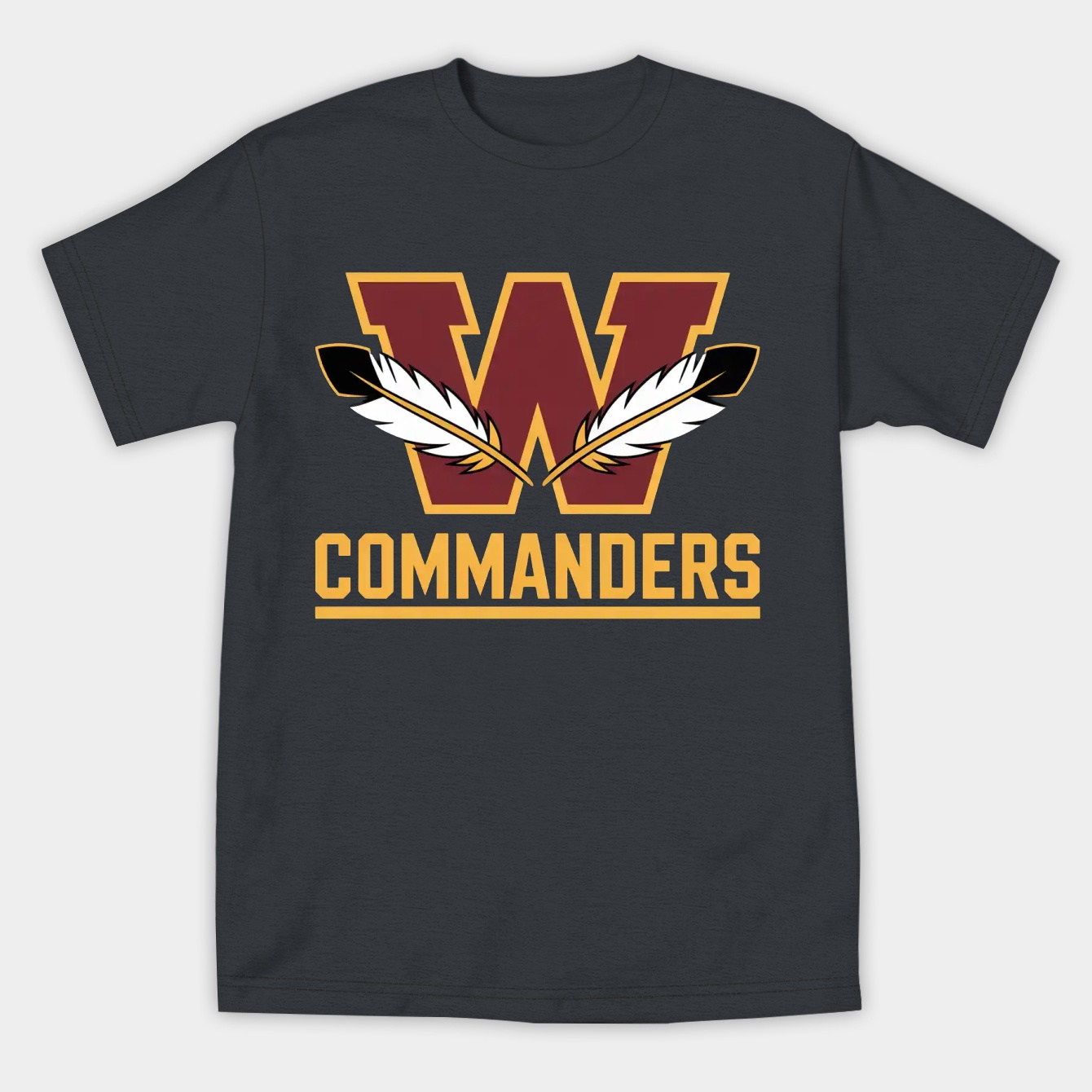 washington-commanders team logo Women's Athletic Performance T-Shirt