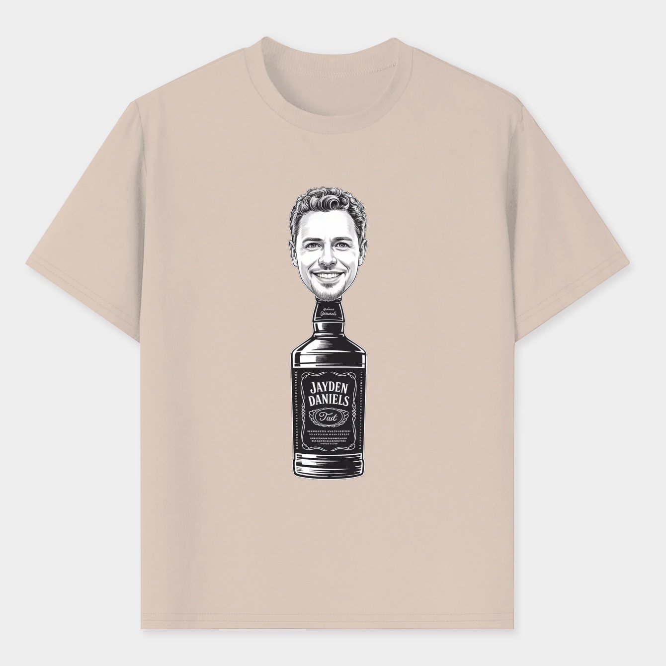 jayden daniels bottle White Men's T-Shirt