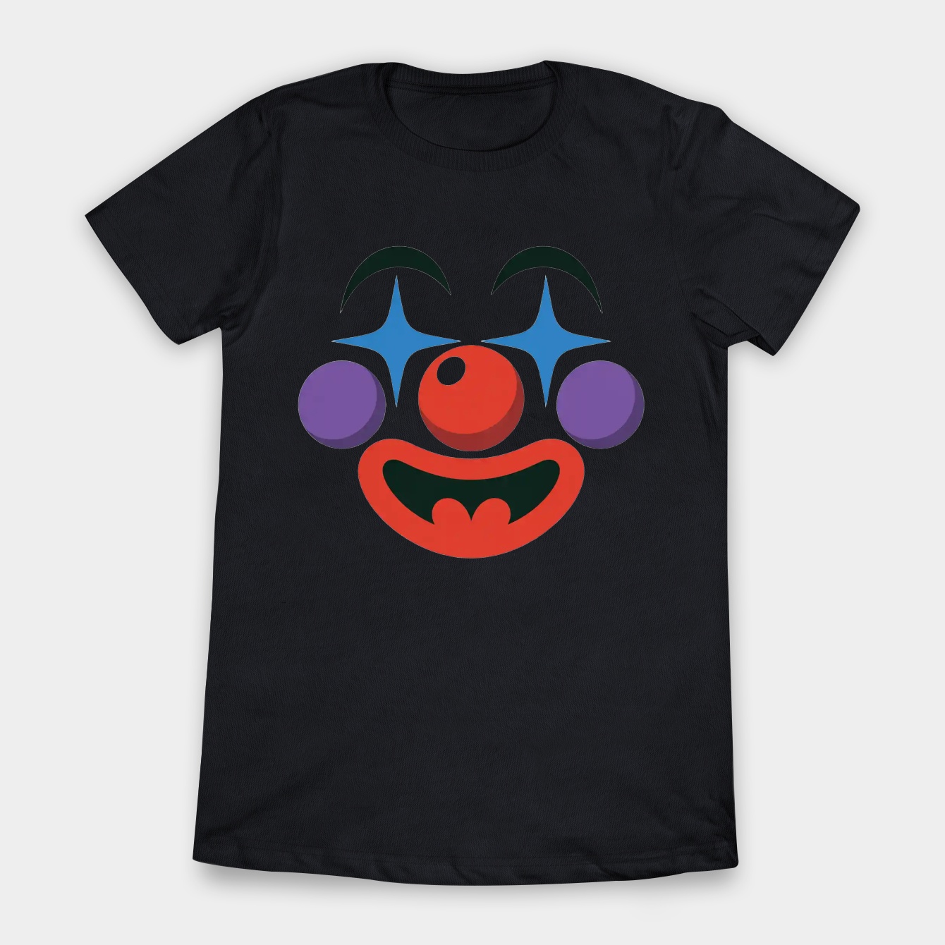Friendly Clown Face Women's T-Shirt