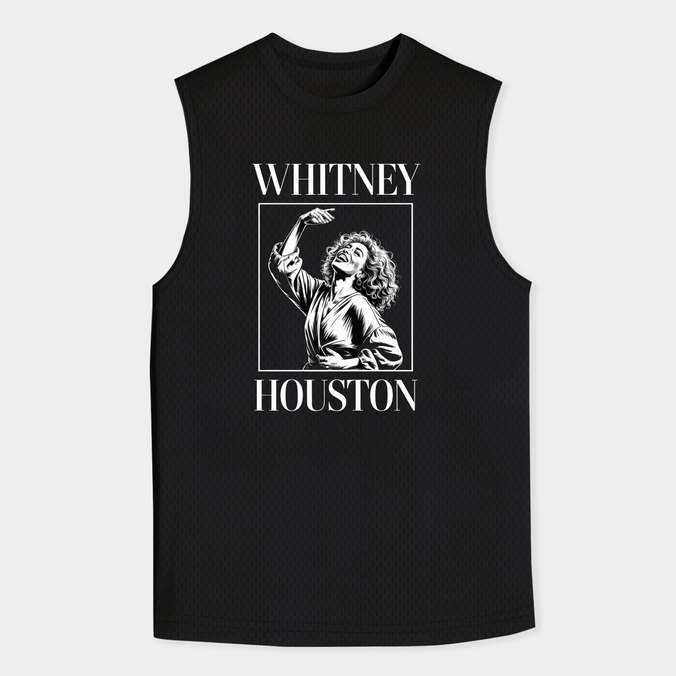 Whitney Houston Aug 22, 1986 Men's Tank Top