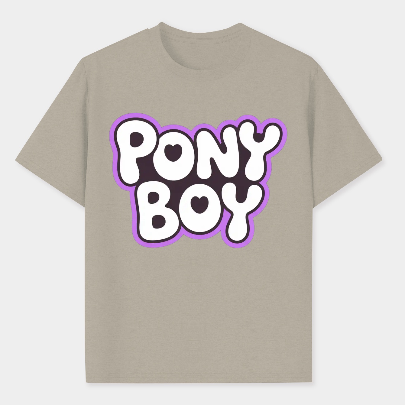 PONY BOY Men's Performance Athletic T-Shirt
