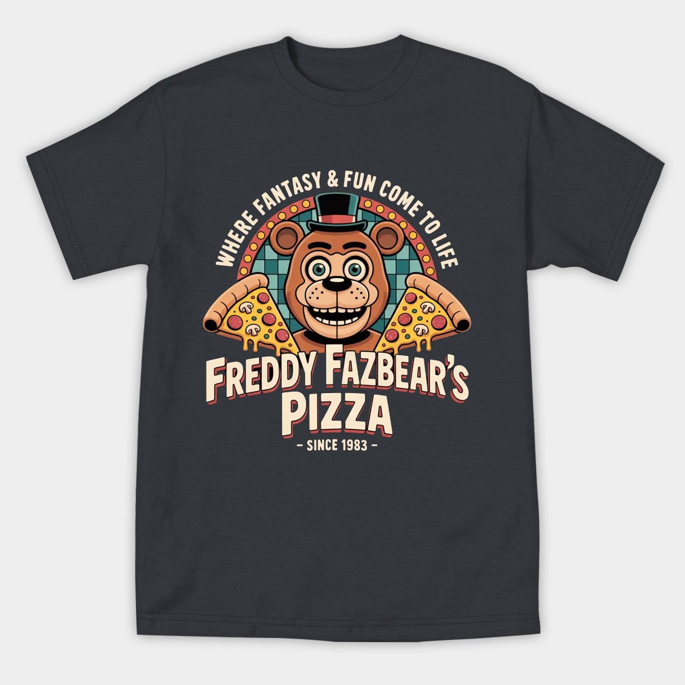 Five Nights At Freddy'S Women's Athletic Performance T-Shirt