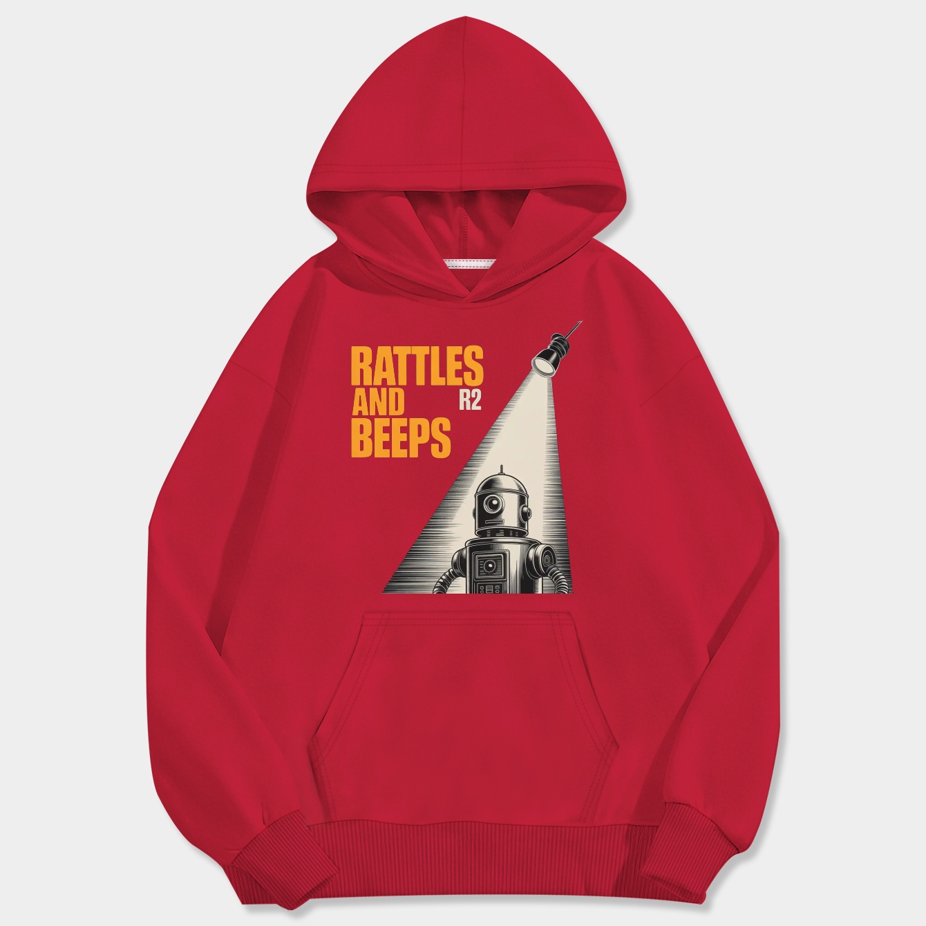 Rattles and Beeps Men's Big & Tall Hoodie