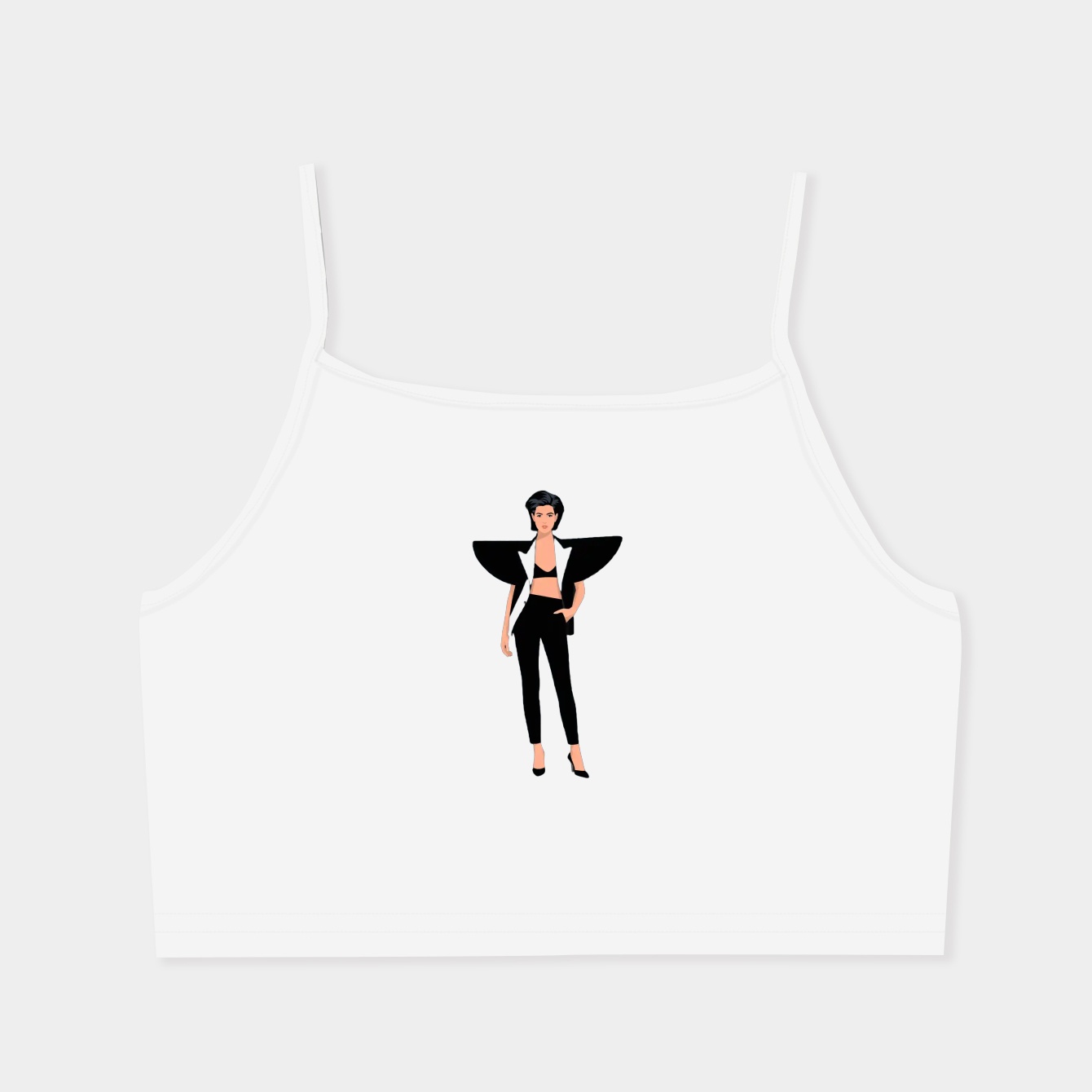 Hailee Steinfeld Women's  Spaghetti Strap Tank Top