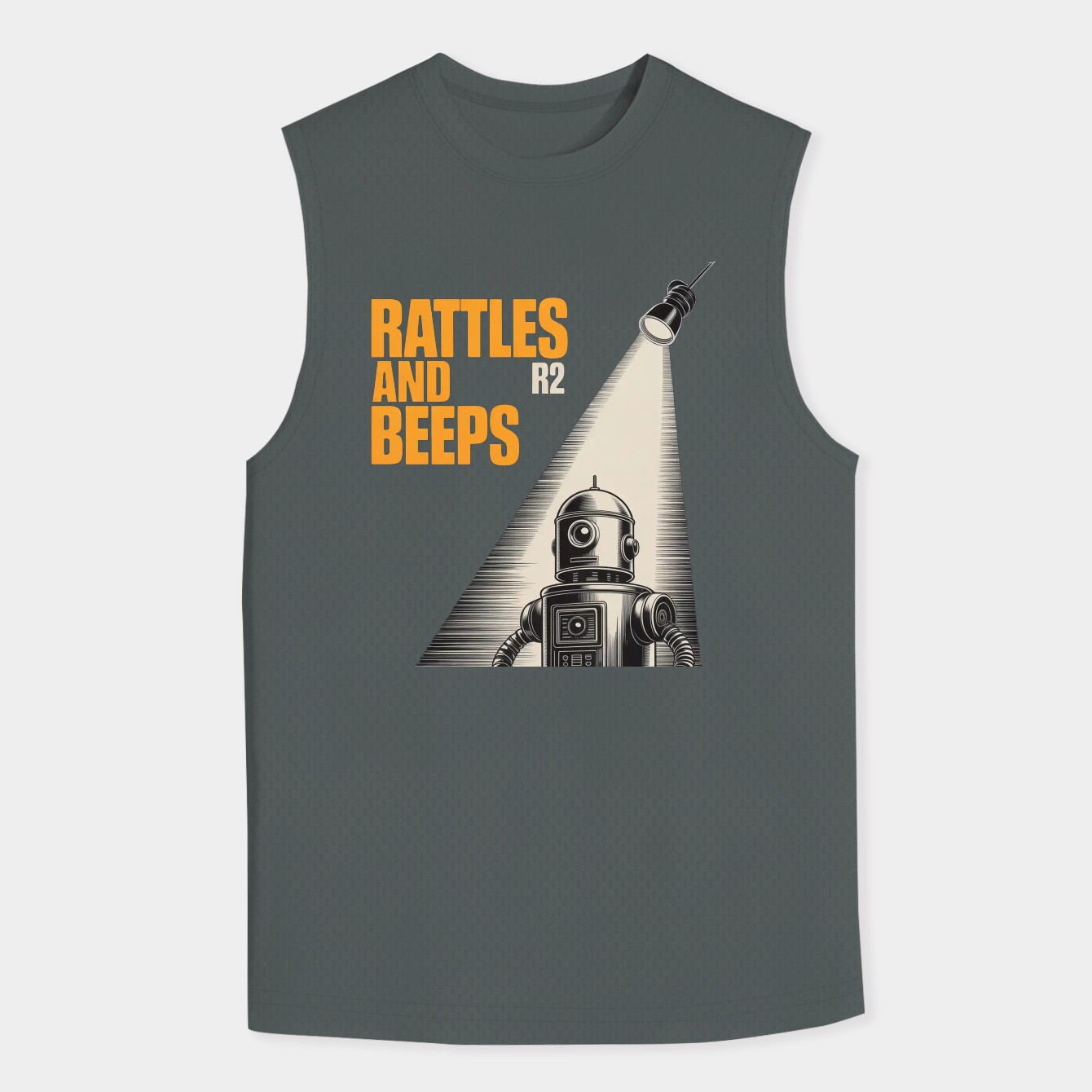Rattles and Beeps Men's Big & Tall Tank Top