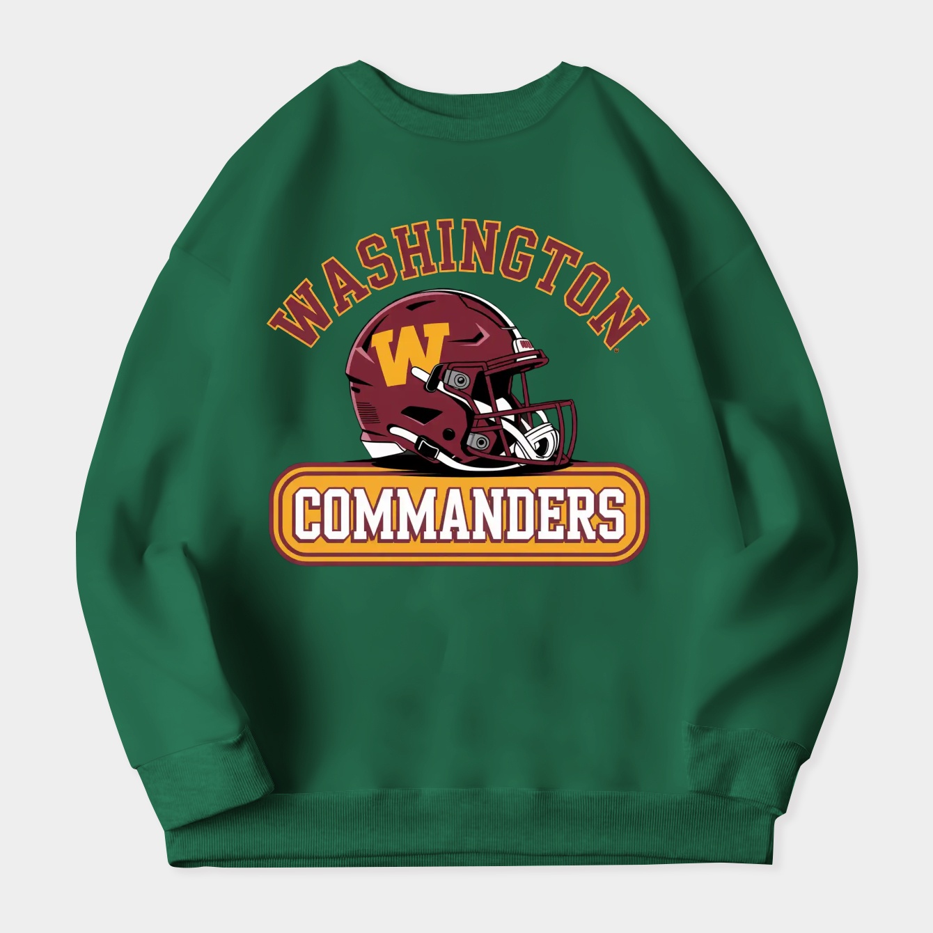 washington-redskins commanders Women's Crewneck Sweatshirt