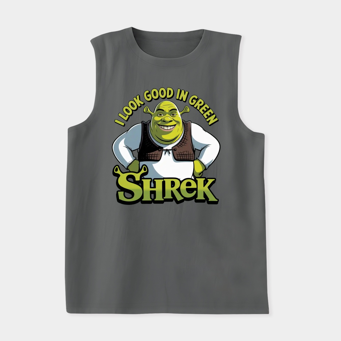 Gift Idea Sexy Shrek Shrek Meme Face Shrek Wazowski Gifts For Her Funny Women's Soft Tank Top