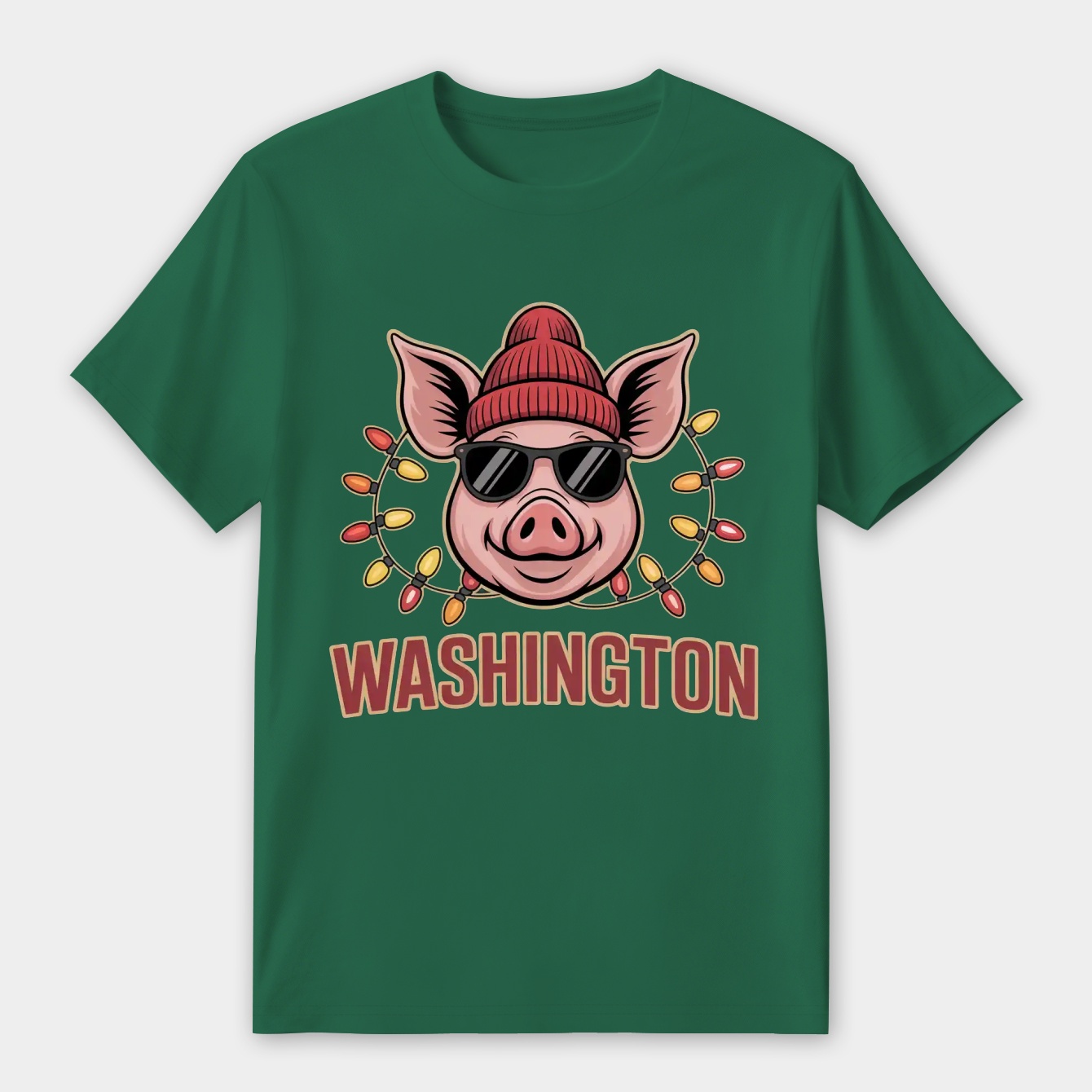 Washington Commanders Christmas Women's Premium Soft T-Shirt
