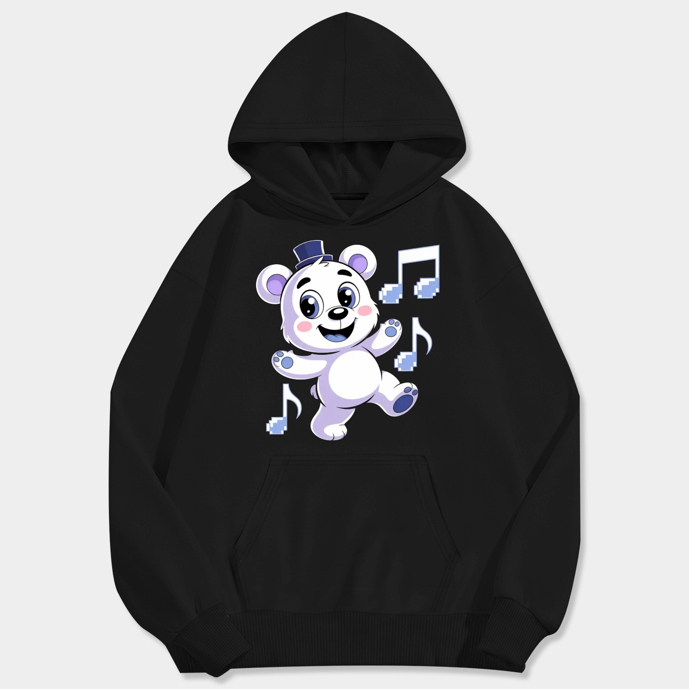 Dancing Helpy Men's Big & Tall Hoodie
