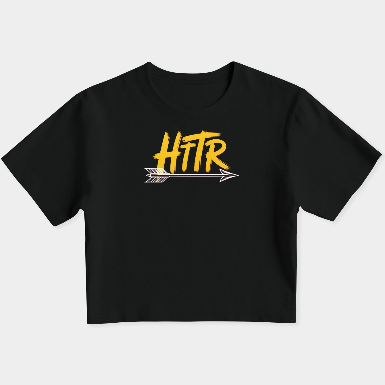 HTTR Redskins Arrow Design Women's Slim Fit Baby Tee