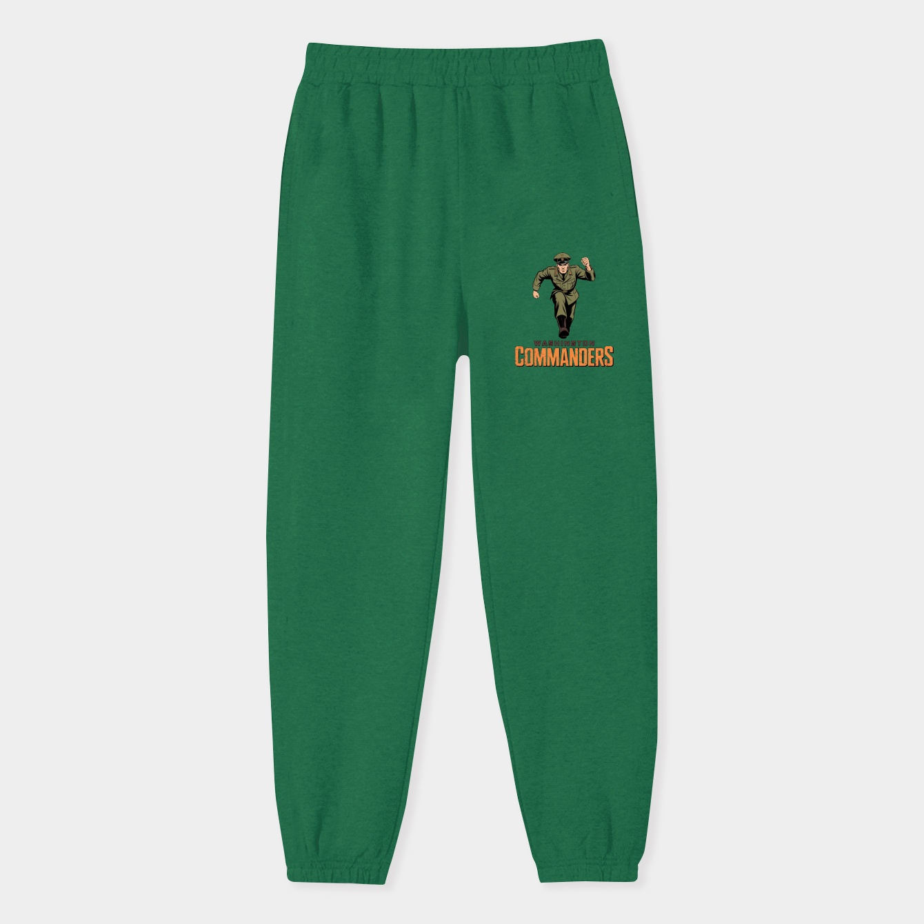 Commanders Retro Comic Book Style Logo 2 Women's Sweatpants