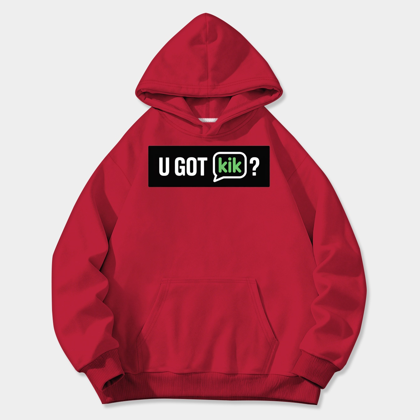 U got kik? Women's Plus Size Hoodie