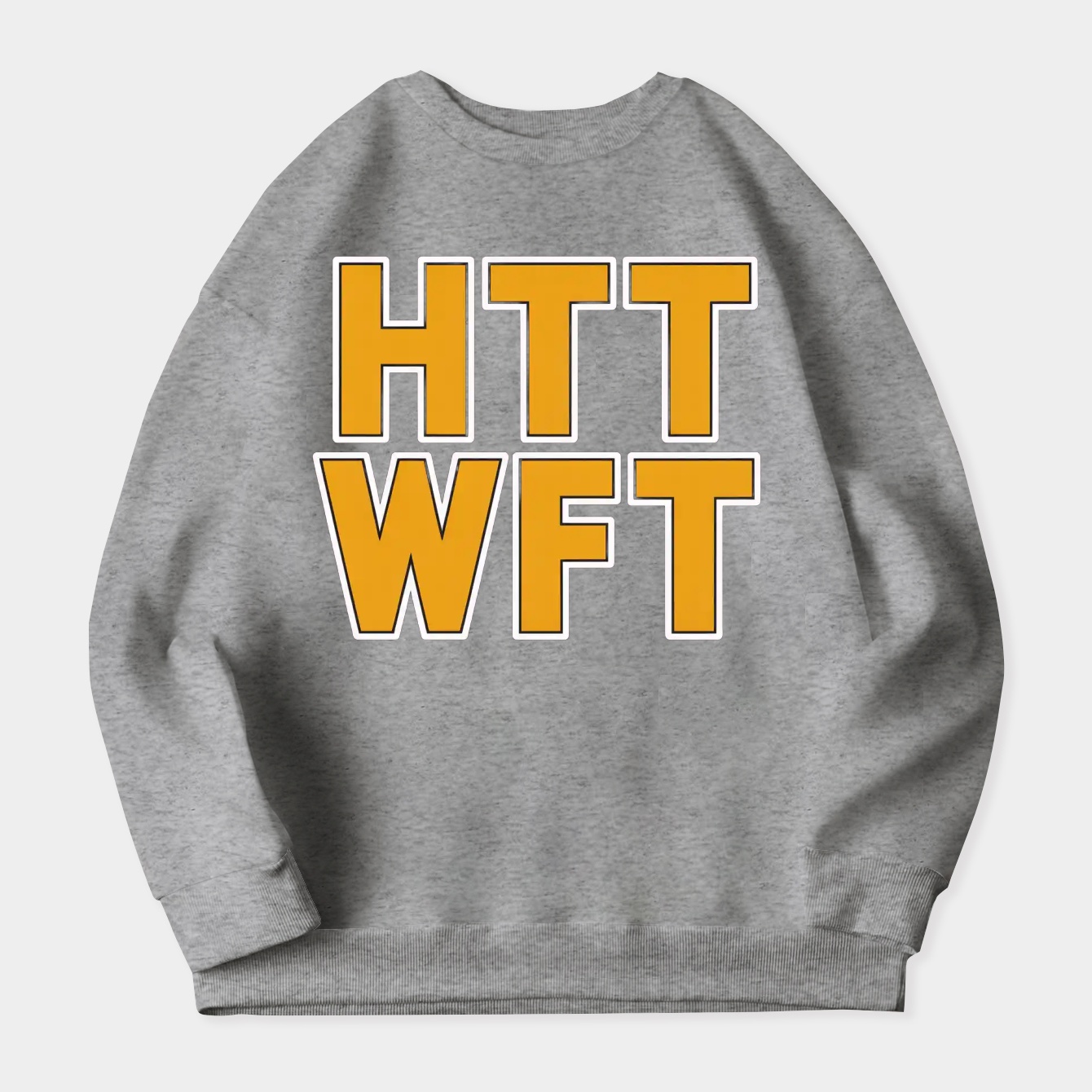 HTTWFT Burgundy Women's Crewneck Sweatshirt
