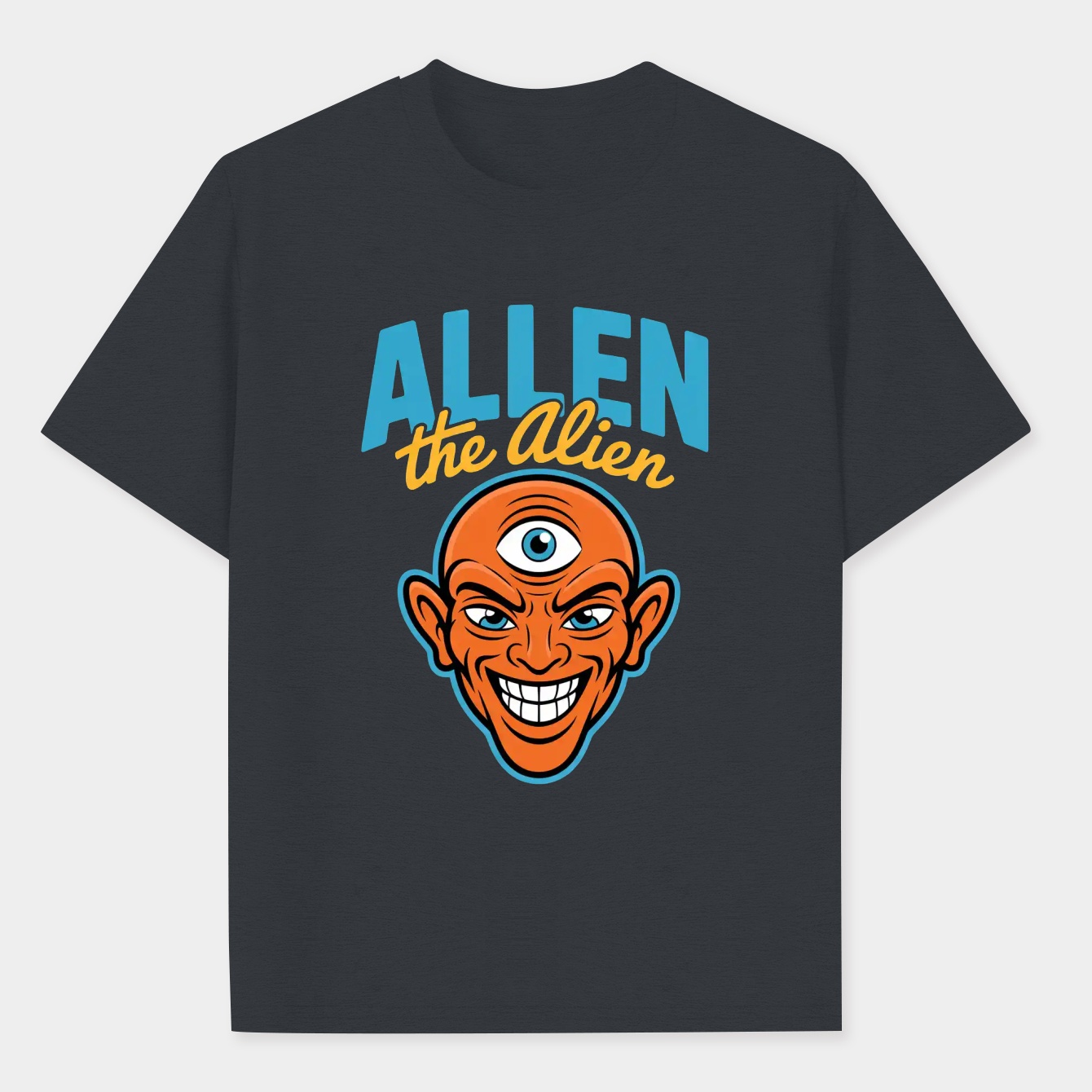 Allen The Alien Men's Performance Athletic T-Shirt