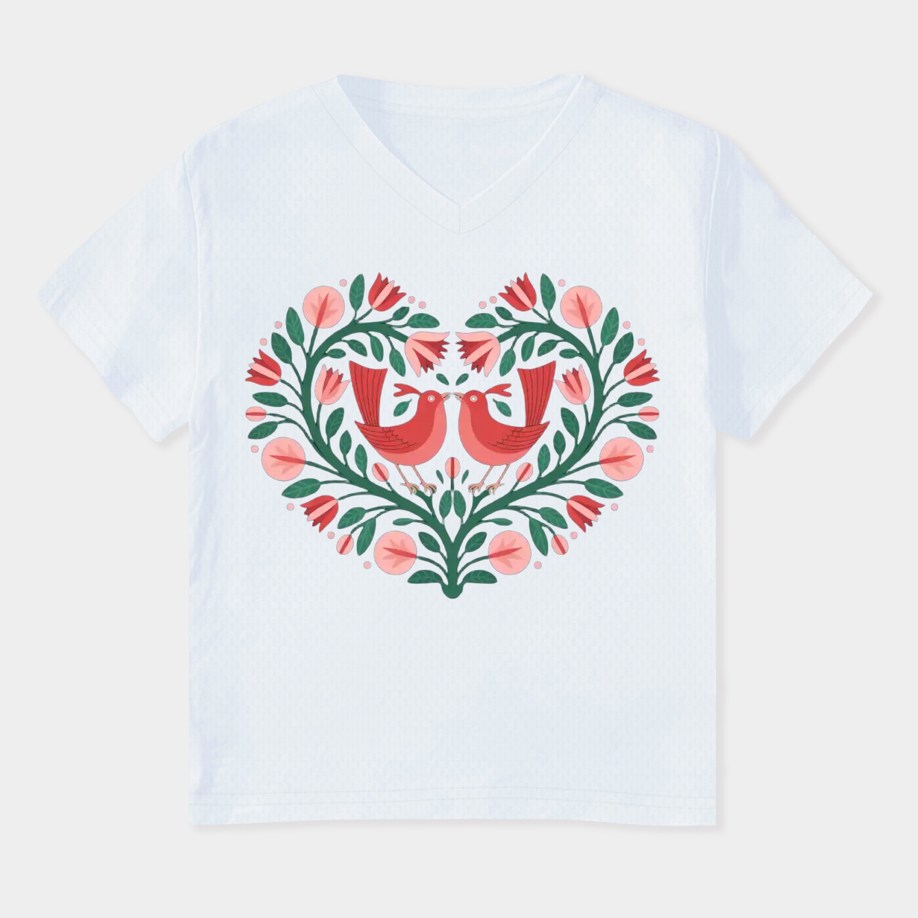 Deeper Well Women's Plus Size V-Neck T-Shirt