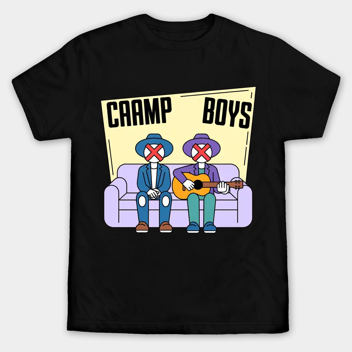 caamp boys Men's Big & Tall T-shirt