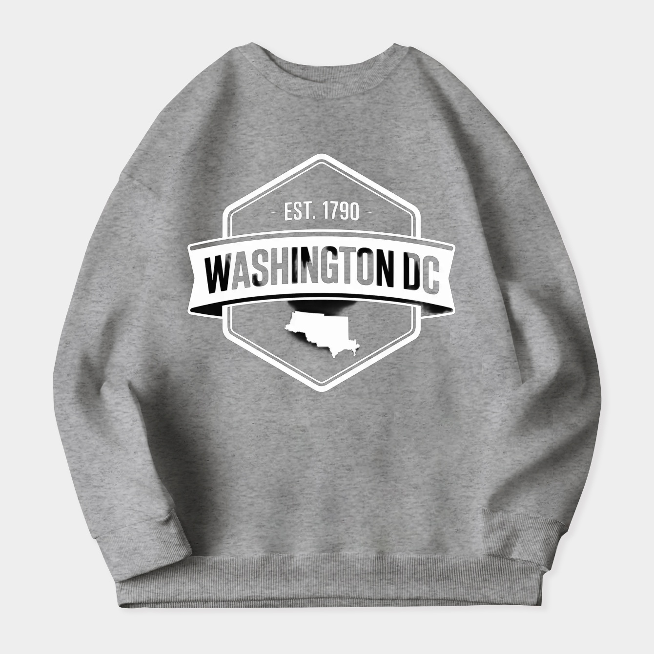 Represent Washington D.C. Women's Plus Size Sweatshirt