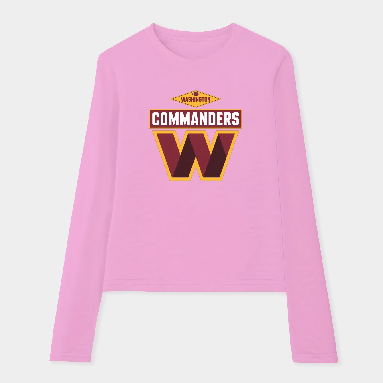 Washington Commanders #63 Women's Soft Long Sleeve T-Shirt