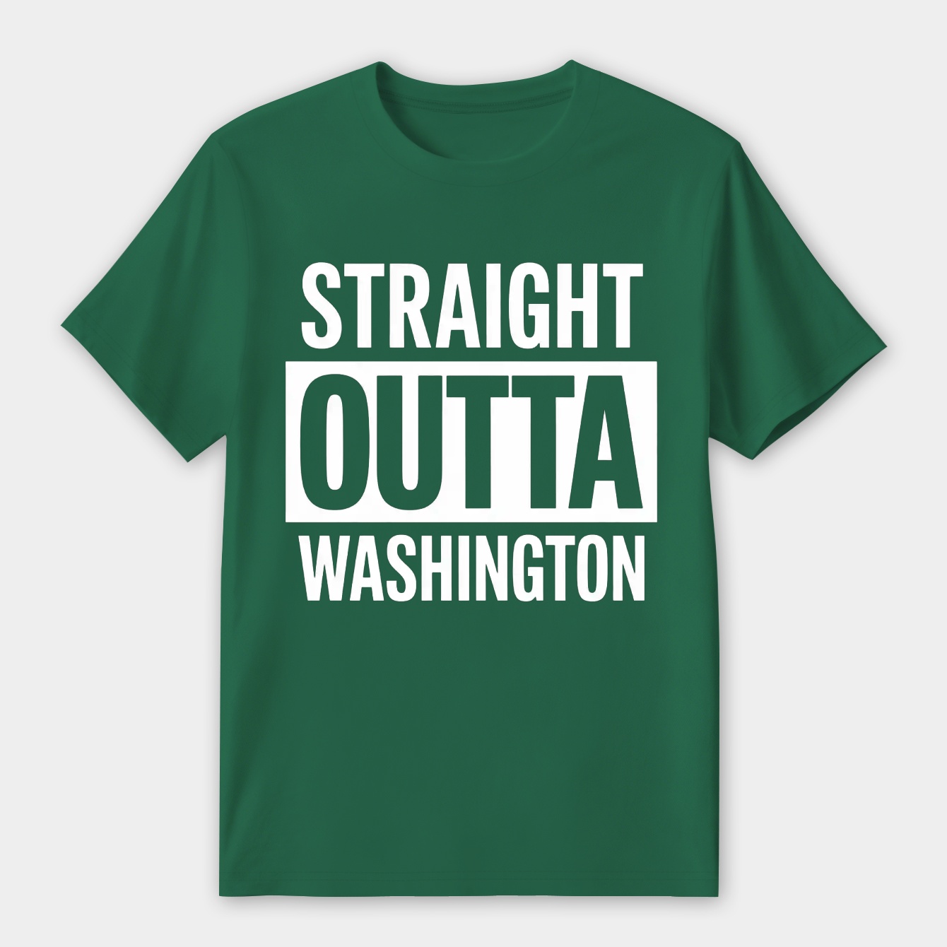 Straight Outta Washington Women's Premium Soft T-Shirt