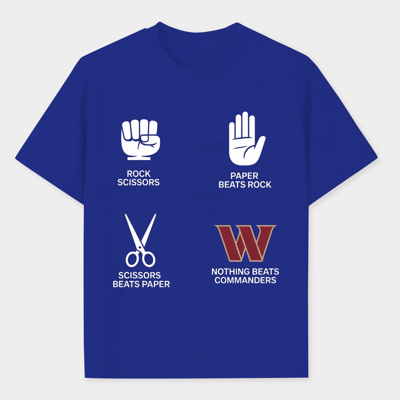 Washington Commanders Nothing Beats Men's Performance Athletic T-Shirt