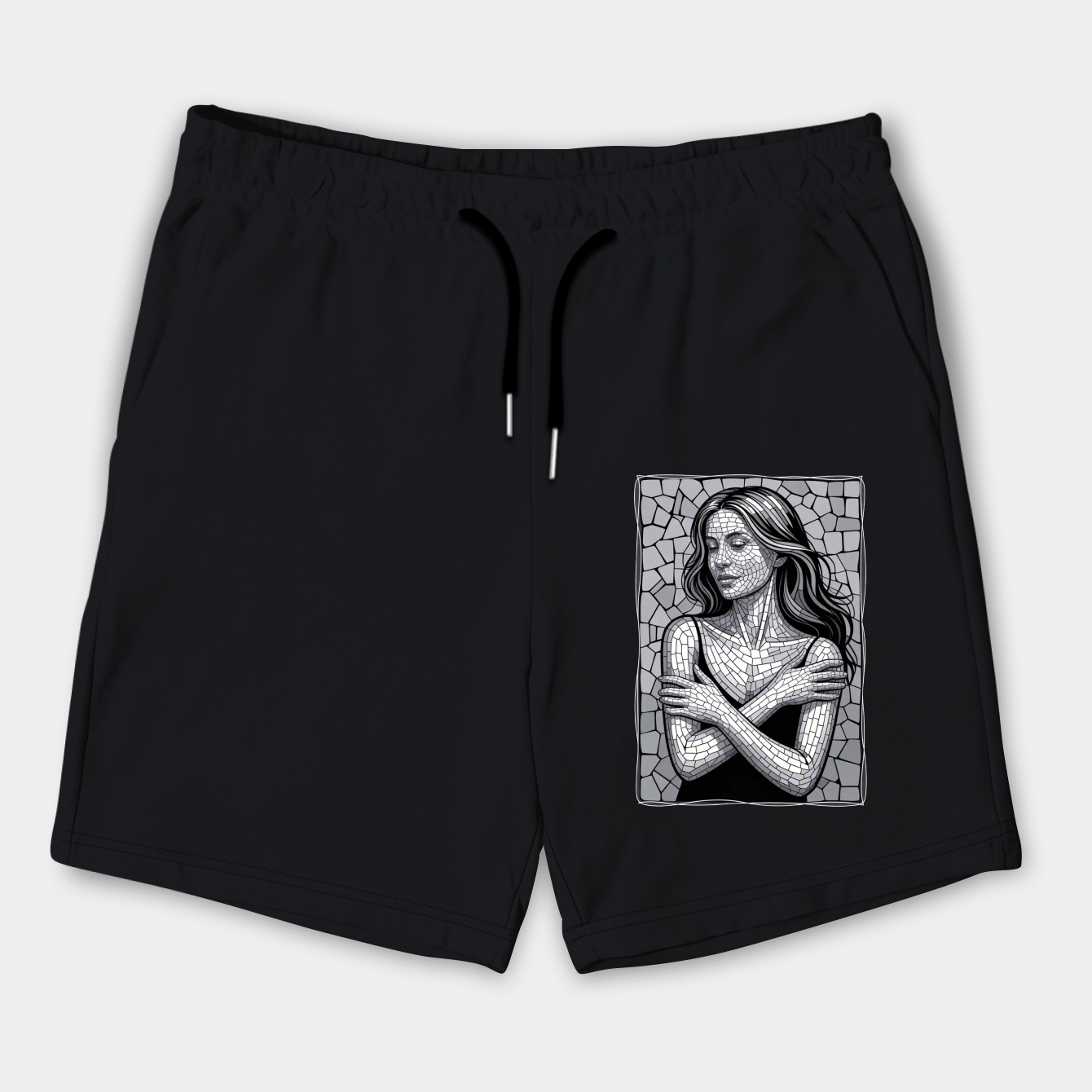 Aaliyah Mosaic Men's Shorts