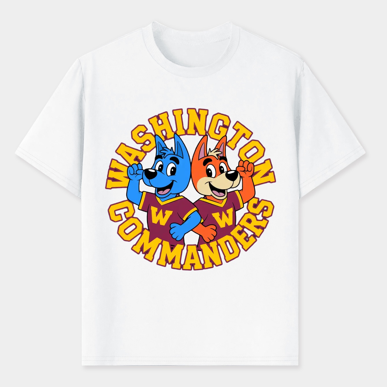 Bluey Washington Commanders Men's T-Shirt