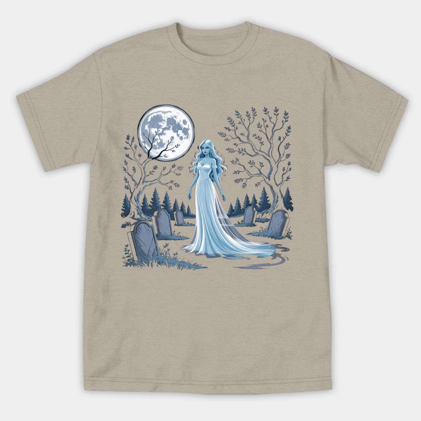 Corpse Bride Long Women's Athletic Performance T-Shirt