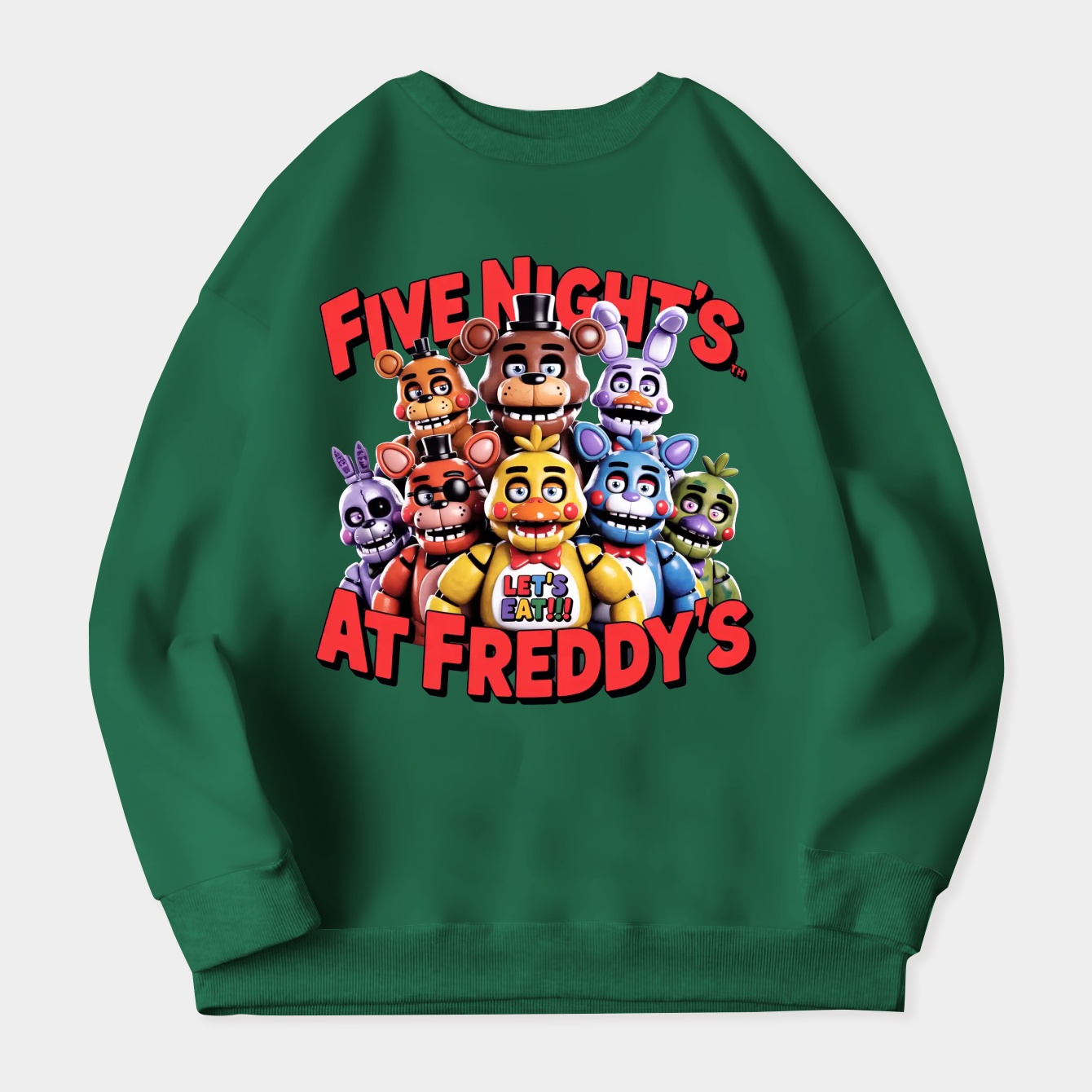 FNAF 2 animatronics Women's Crewneck Sweatshirt