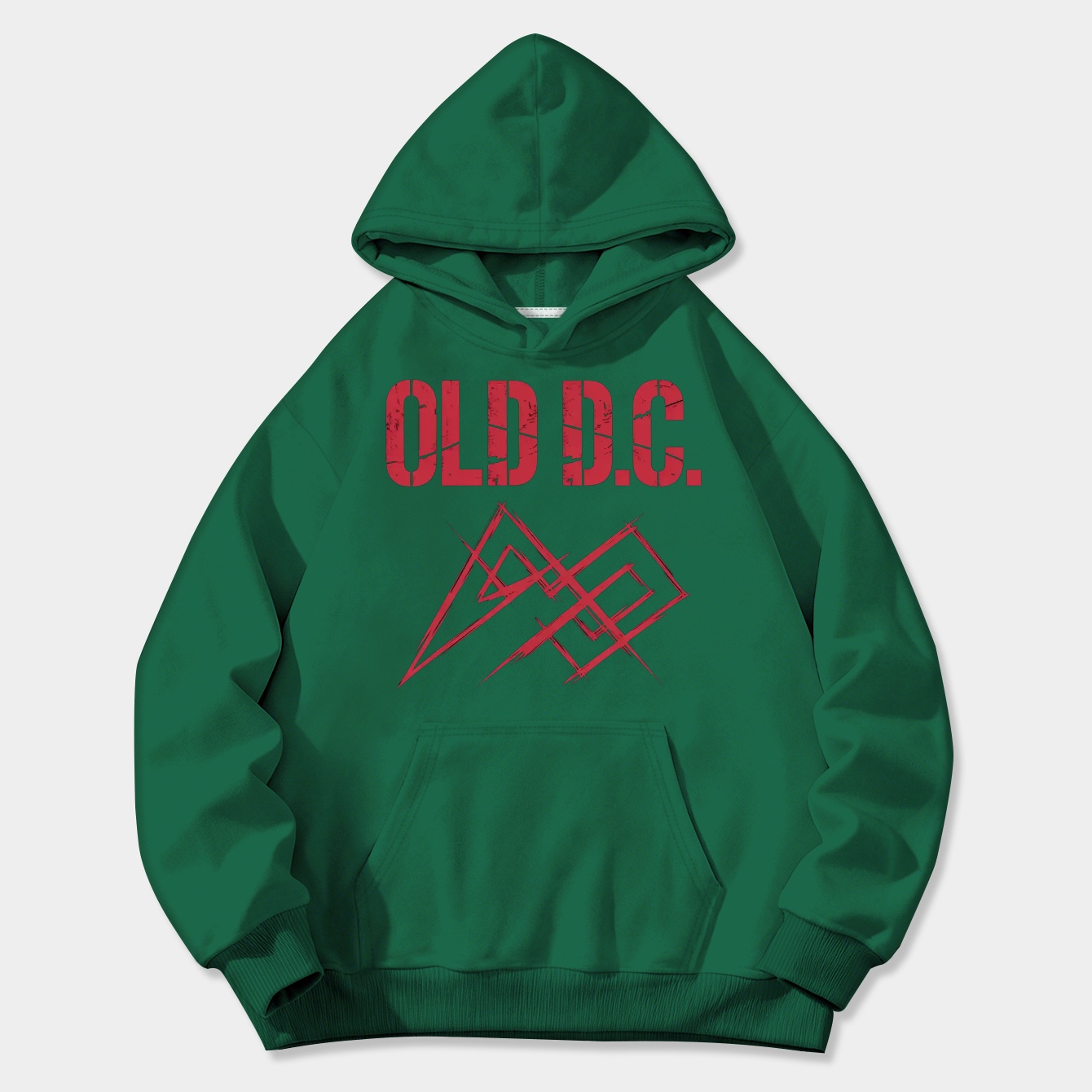 Old DC Punk Women's Plus Size Hoodie