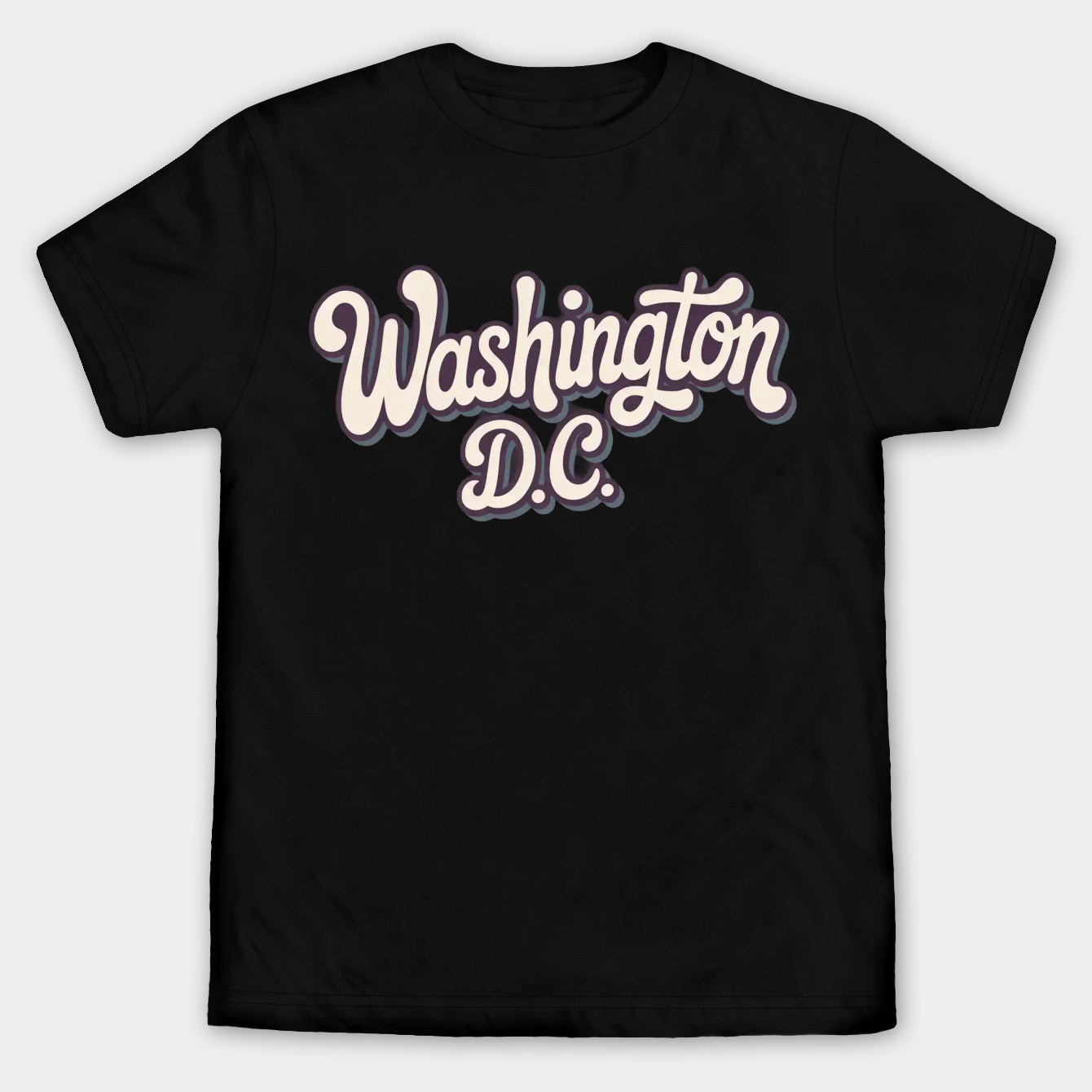 Washington D.C. Men's Big & Tall T-shirt