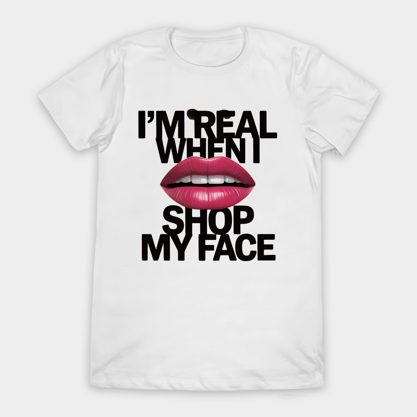 FACESHOPPING Statement Design Women's T-Shirt
