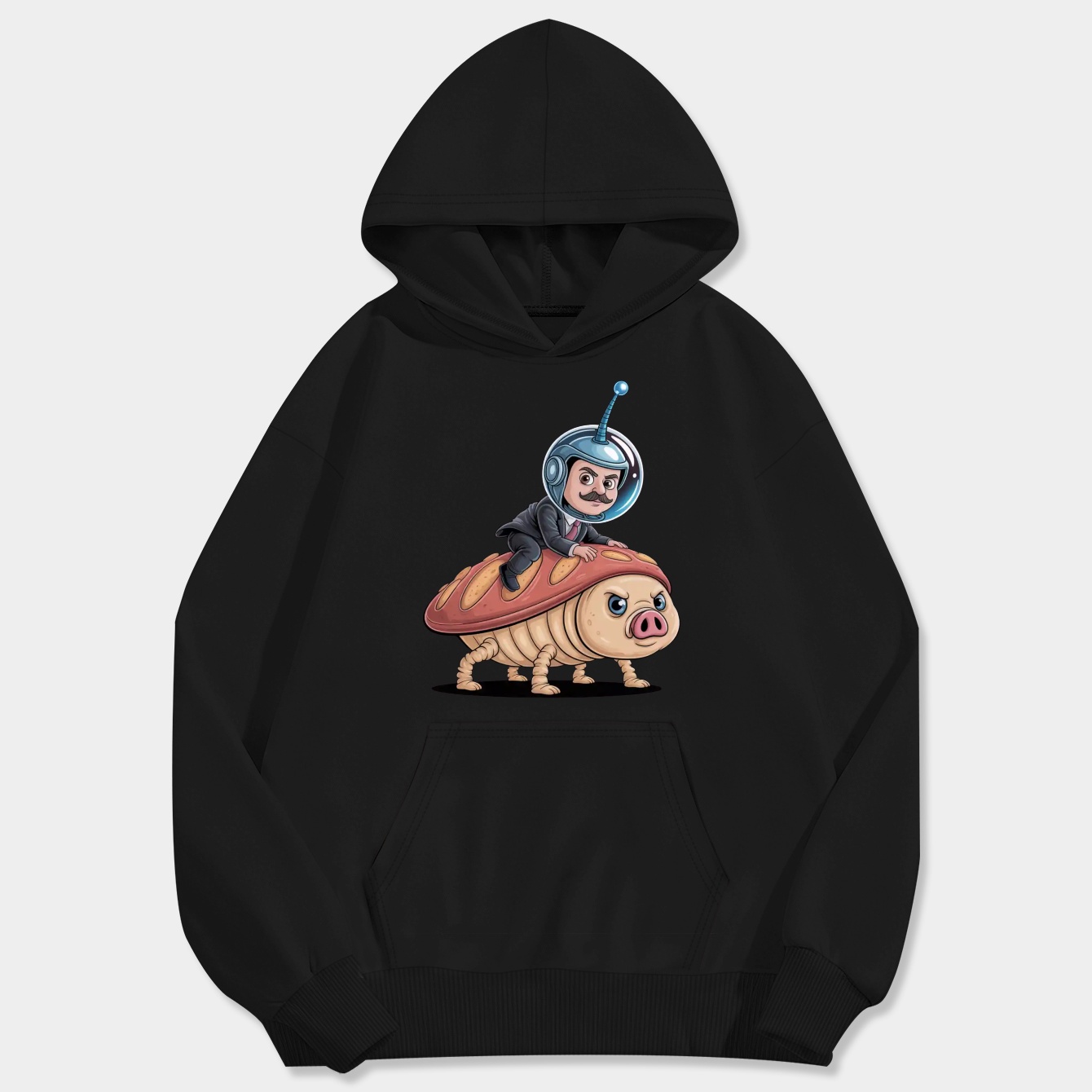 Breadbug Mount Men's Big & Tall Hoodie