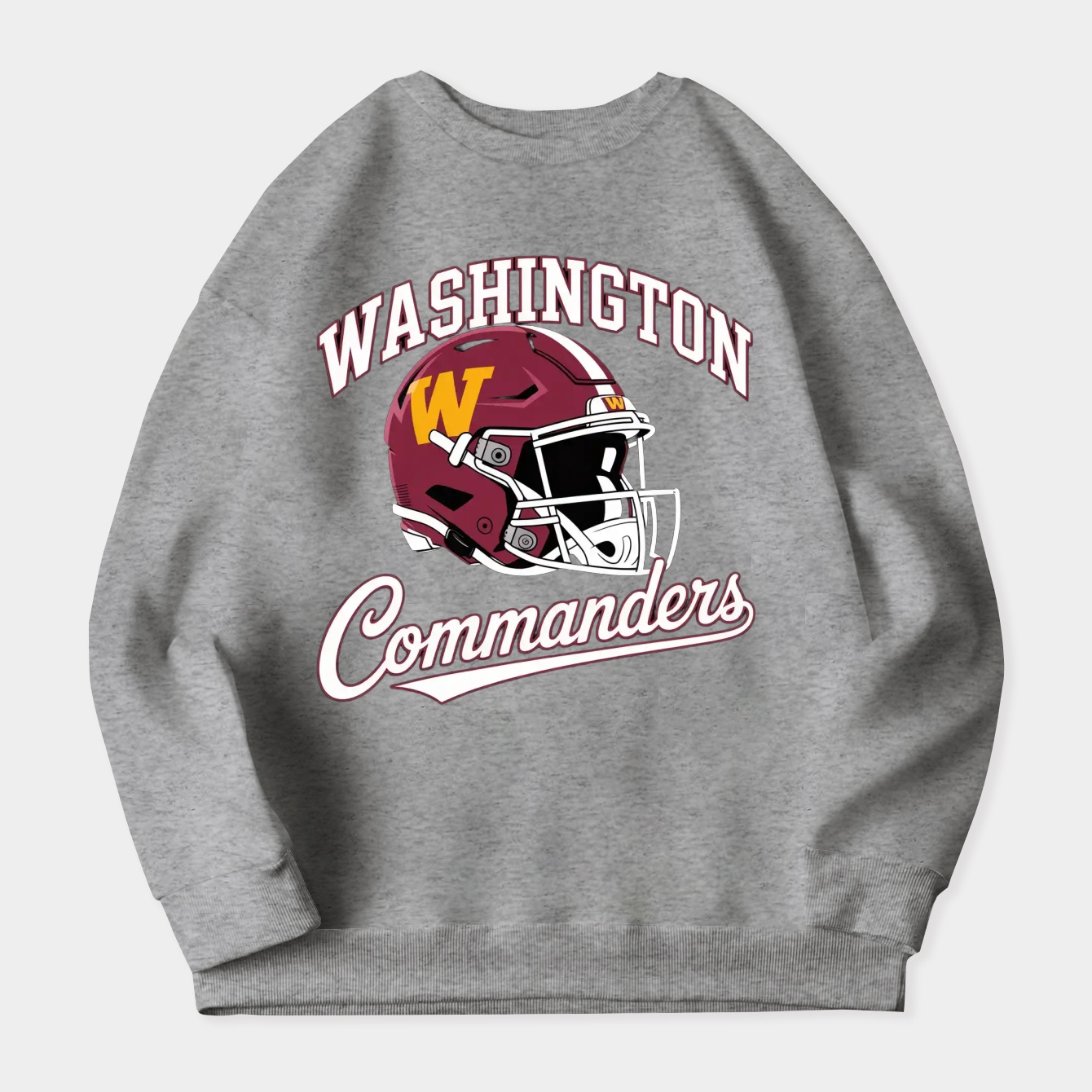 Art - washington commanders Women's Plus Size Sweatshirt