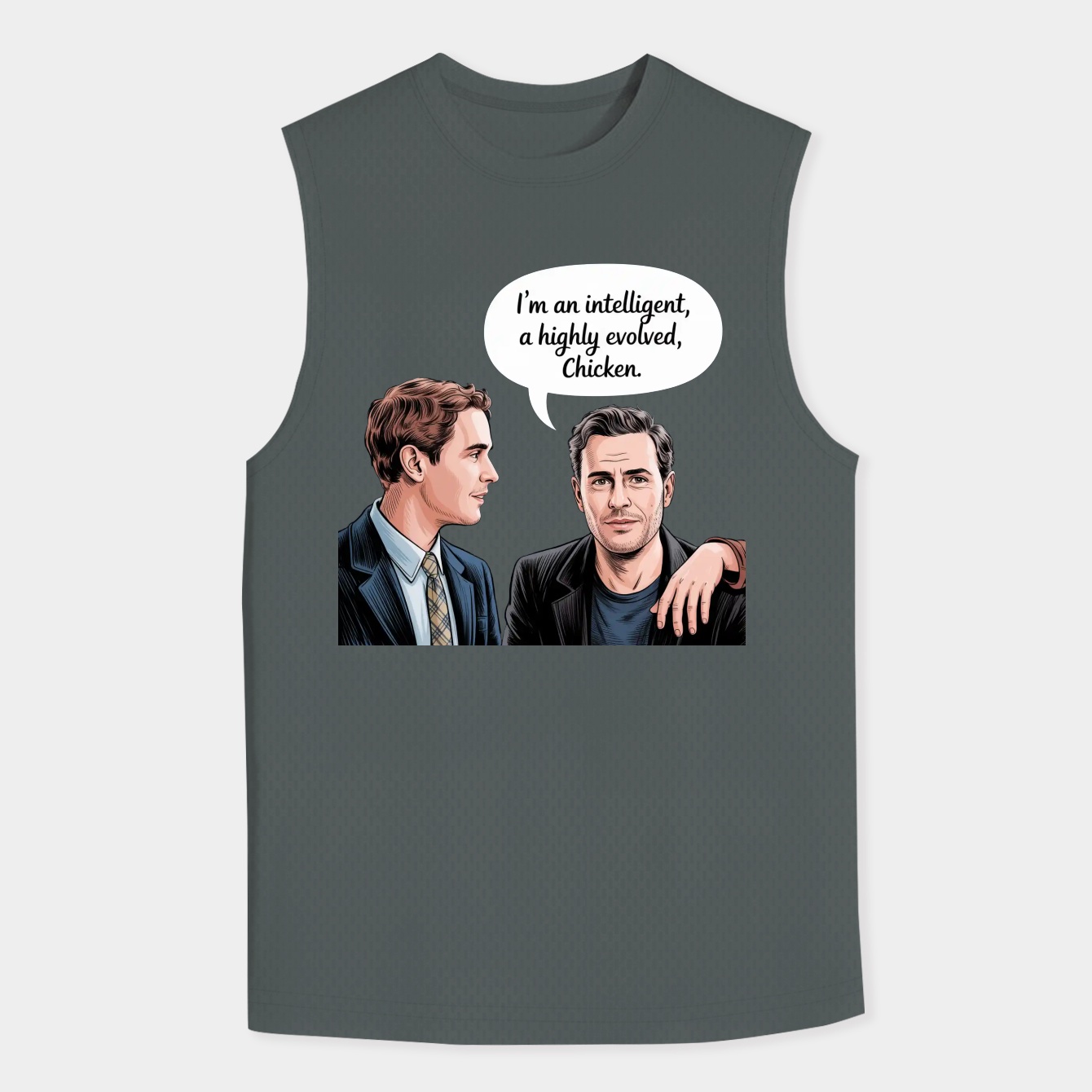 House and Wilson (queer-coded) Men's Big & Tall Tank Top
