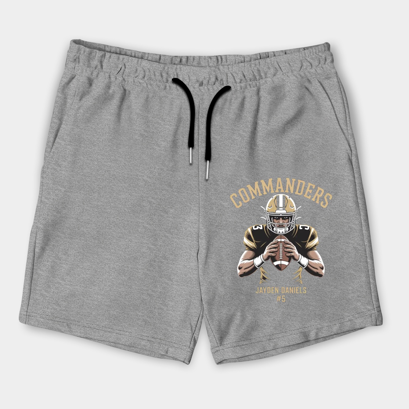 Jayden Daniels Vintage Commanders Men's Shorts