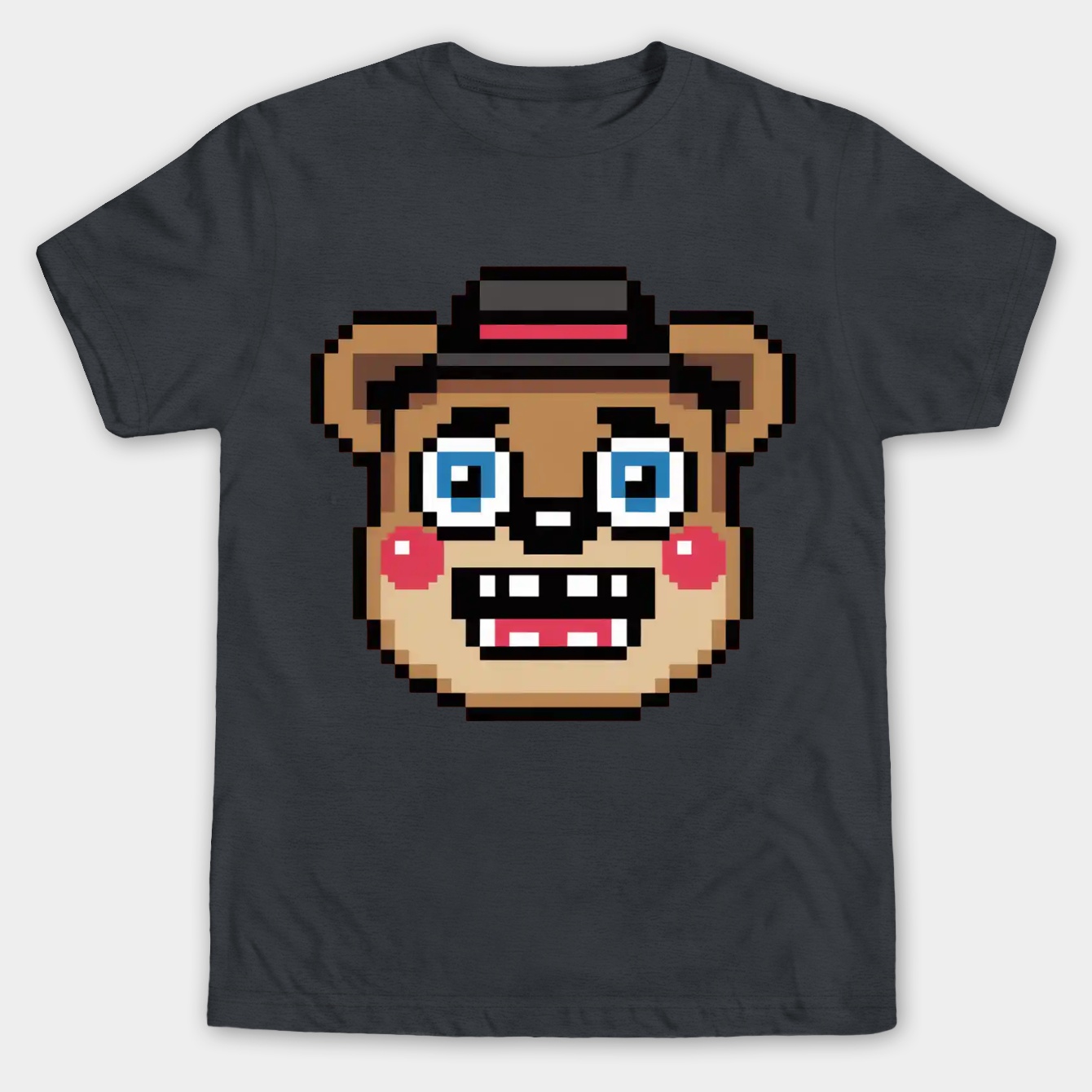 Five Nights at Freddy's 2 - Pixel art - Blue eyes Toy Freddy